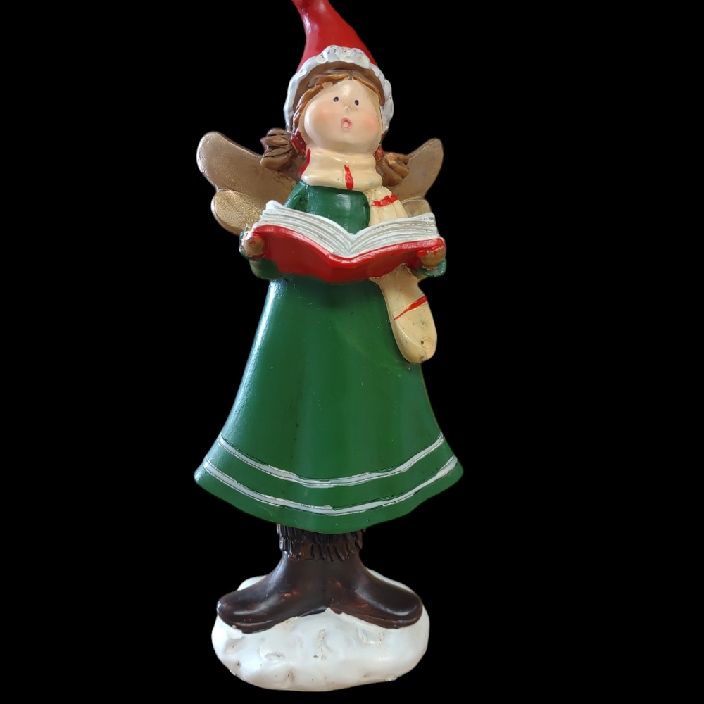 Hobby Lobby angel figurine, folk art style
